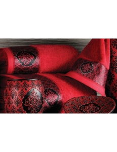 Полотенце с печатью Sultana Kirmizi (красный)