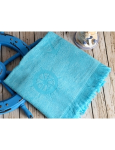 SEASIDE Turkuaz (голубой) полотенце пляжное